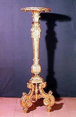 Pascal candle holder by French School